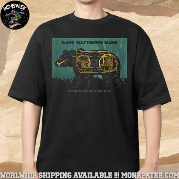 Dave Matthews Band In Bethel New York On May 24 2025 At Bethel Woods Center For The Arts Merchandise Unisex T-Shirt
