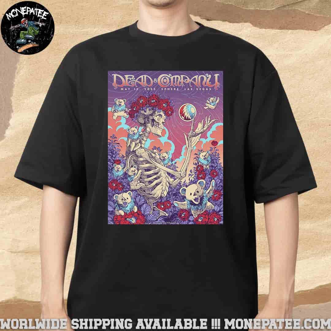 Dead And Company Dead Forever Live At Sphere May 15 Las Vegas 2025 Unisex T-Shirt Dead And Company Dead Forever Live At Sphere May 15 Las Vegas 2025 Unisex T-Shirt