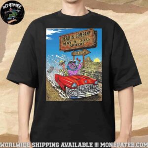 Dead and Company Las Vegas At Sphere May 9 2025 T-Shirt
