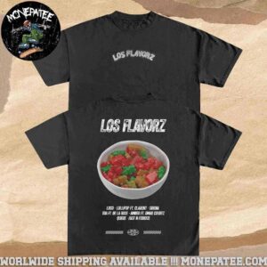 Dei V Los Flavorz USA Tour 2025 Gummy Bear Merchandise T-Shirt