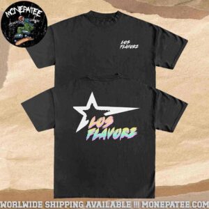 Dei V Los Flavorz USA Tour 2025 Merchandise T-Shirt