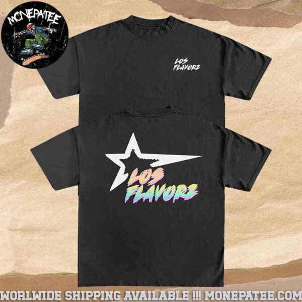 Dei V Los Flavorz USA Tour 2025 Merchandise T-Shirt