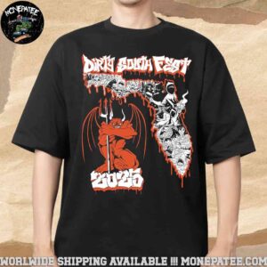 Dirty South Fest 2025 Art Work On July 11-12 2025 In Tampa FL Merchandise T-Shirt