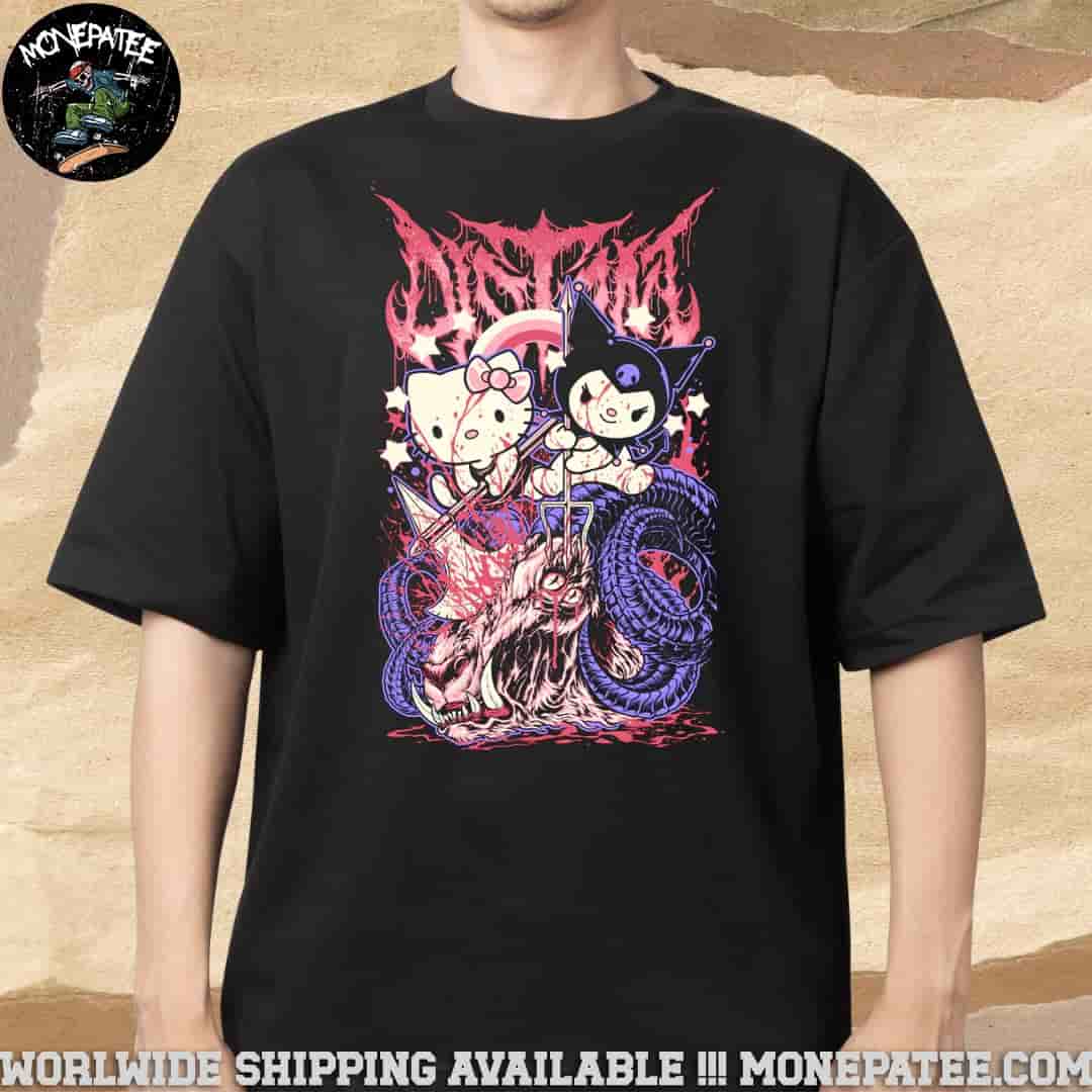 Distant Band Kitties Artwork Merchandise 2025 Unisex T-Shirt Distant Band Kitties Artwork Merchandise 2025 Unisex T-Shirt
