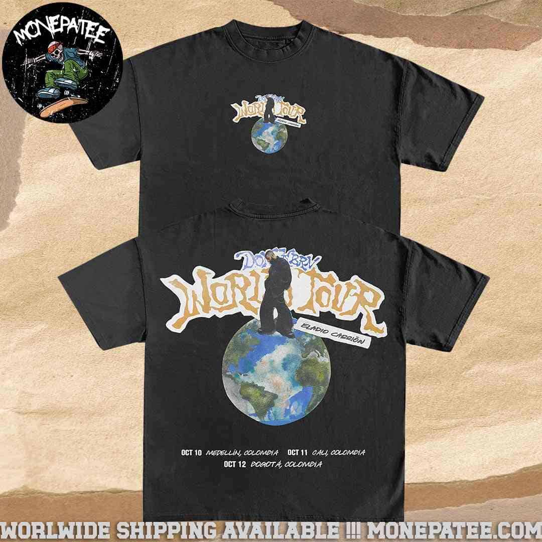 Eladio Carion Don KBRN World Tour October 2025 Merchandise T-Shirt Eladio Carion Don KBRN World Tour October 2025 Merchandise T-Shirt