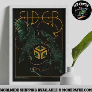 Elder Band Desertfest Berlin 2025 May 23th 25th 2025 Decorative Poster Canvas