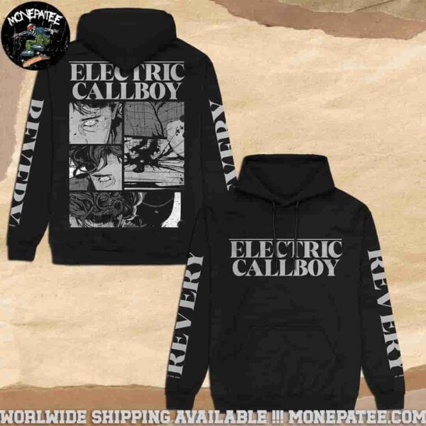 Electric Callboy Revery Paint All Rights Reserved Merchandise 2025 All Over Print Hoodie Shirt