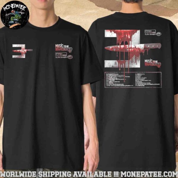 Eminem Music To Be Murdered By 5 Year Anniversary Merchandise 2025 T-Shirt