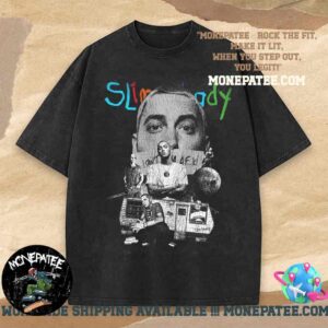Eminem Slim Shady Photo Fan Art Washed T-Shirt