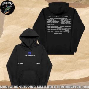 Eminem The Way I Am Marshall Mathers Lp 25th Anniversary 2025 Merchandise Hoodie