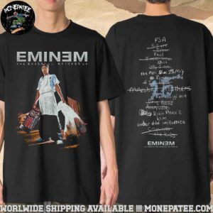 Eminem The Way I Am The Marshall Mathers Lp 25th Anniversary Photo Tracklist Merchandise Unisex T-Shirt