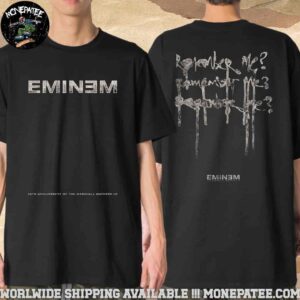 Eminem The Way I Am The Marshall Mathers Lp 25th Anniversary Remember Me Unisex T-Shirt