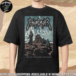 Emperor The Warfield Theatre May 17 2025 San Francisco CA Merchandise Unisex T-Shirt