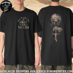 Full Of Hell X Fantasy Initiative Dog Knight Merchandise 2025 T-Shirt