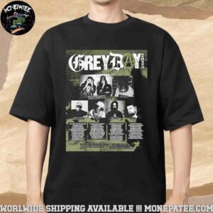 G 59 Records Grey Day Tour 2025 Dates List Merchandise T-Shirt