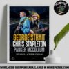 George Strait Stadium Tour 2025 At Gillette Stadium In Foxborough Ma On June 21 2025 Home Decor Poster Canvas