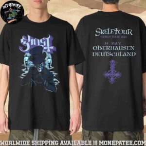 Ghost Band Oberhausen Deutschland 14 May 2025 Skeletour World Tour Merchandise T-Shirt
