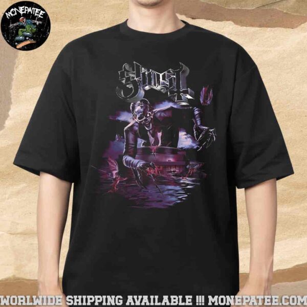 Ghost Skeletour 2025 In Berlin France At Uber Arena On May 7 Merchandise Unisex T-Shirt