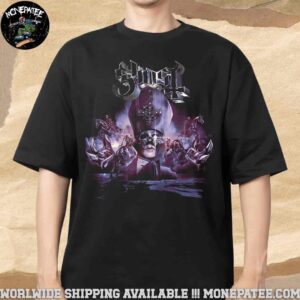 Ghost Skeletour 2025 In Linkoping Sweden On May 22 At Saab Arena Merchandise Unisex T-Shirt