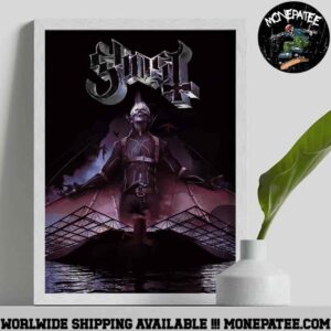 Ghost Skeletour 2025 In Paris France At Accor Arena On May 13 Decorative Poster Canvas