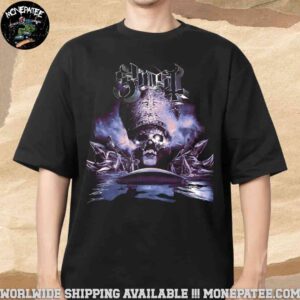 Ghost Skeletour 2025 In Sandviken Sweden At Goransson Arena On May 23 Merchandise Unisex T-Shirt