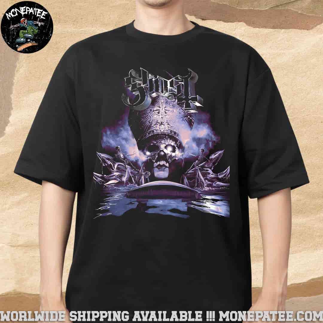 Ghost Skeletour 2025 In Sandviken Sweden At Goransson Arena On May 23 Merchandise Unisex T-Shirt Ghost Skeletour 2025 In Sandviken Sweden At Goransson Arena On May 23 Merchandise Unisex T-Shirt