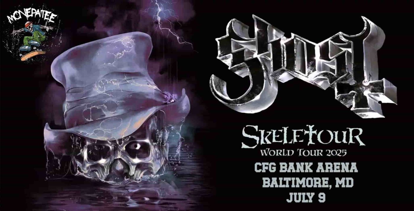 Ghost Skeletour 2025 at CFG Bank Arena Baltimore on July 9 – Prepare for a Night of Sonic Possession
