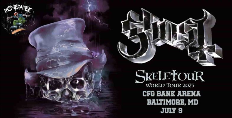Ghost Skeletour 2025 at CFG Bank Arena Baltimore on July 9 – Prepare for a Night of Sonic Possession