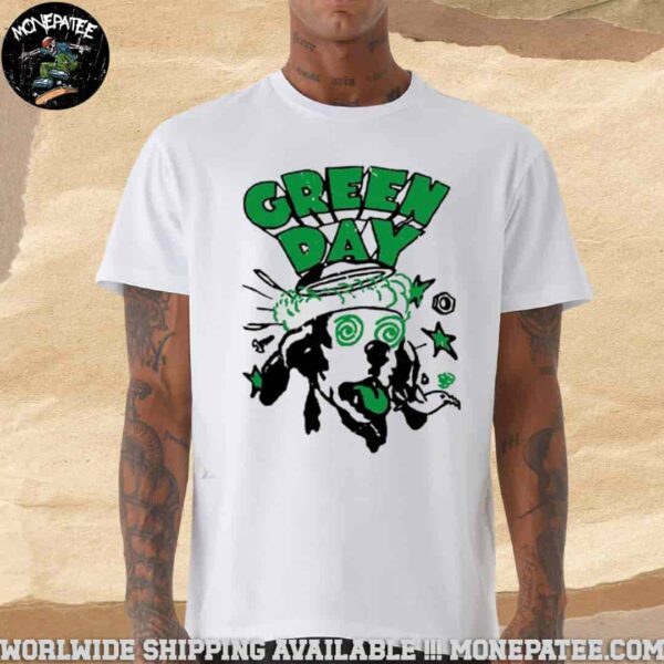 Green Day Tour 2025 Dizzy Dog Merchandise Unisex T-Shirt