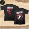 Green Day Tour 2025 South America Memeber Merchandise Two Sides Unisex T-Shirt