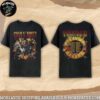 Gun N’ Roses 2025 Tour Vintage Cross Tour Dates Merchandise Unisex T-Shirt
