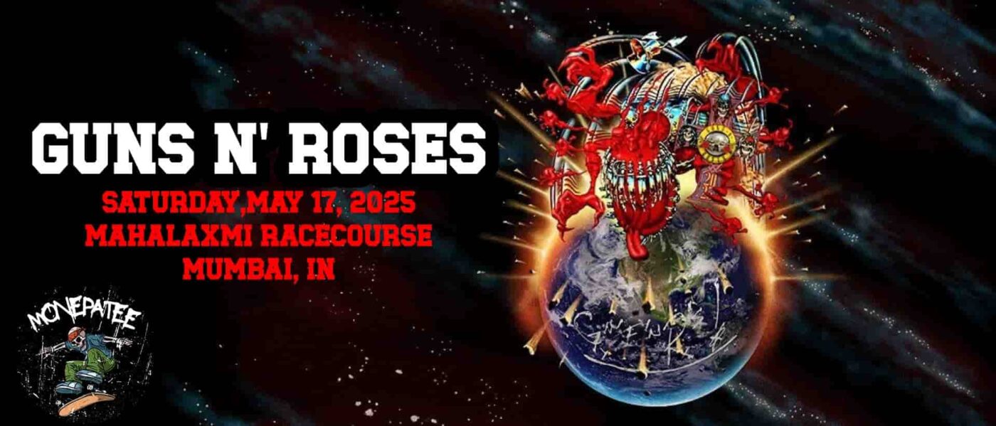 Guns N' Roses Concert in Mumbai May 17, 2025 at Mahalaxmi Racecourse