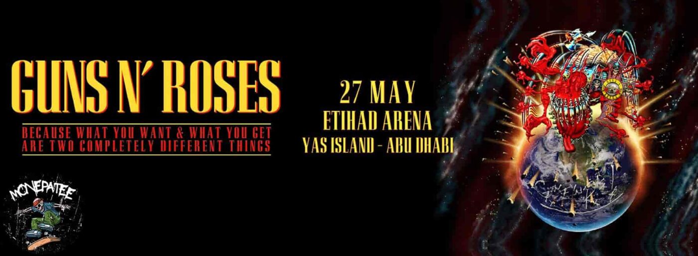 Guns N' Roses Live in Abu Dhabi – May 27, 2025 Rock Legends Return to Etihad Arena