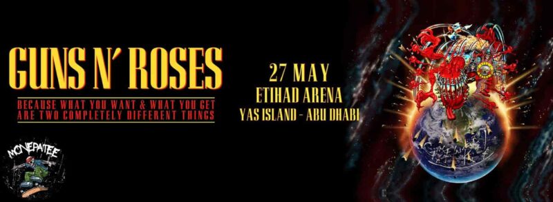 Guns N' Roses Live in Abu Dhabi – May 27, 2025 Rock Legends Return to Etihad Arena