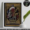 Guns N Roses World Tour Summer 2025 Bangkok TH May 13 Thunder Dome Muangthong Thani Poster Canvas