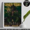 Guns N Roses Summer Tour 2025 Bangkok On May 13th Thunder Dome Muang Thong Thani Poster Canvas