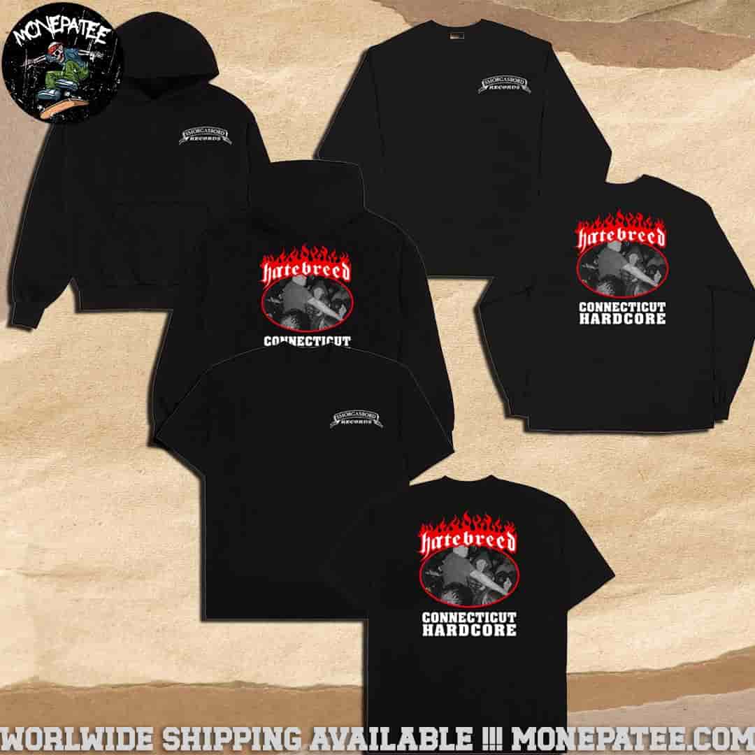 Hatebreed Smogasbord Records Connecticut Hardcore Merchandise T-Shirt Hoodie Long Sleever Hatebreed Smogasbord Records Connecticut Hardcore Merchandise T-Shirt Hoodie Long Sleever