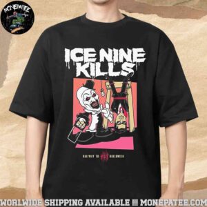 Ice Nine Kills Cut In Half way to Halloween 2025 Merchandise T-Shirt