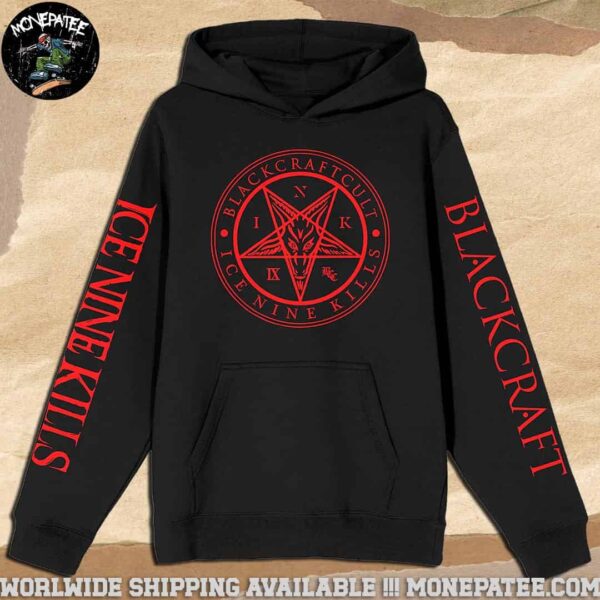 Ice Nine Kills Pentagram Merchandise 2025 Pullover Hoodie T-Shirt