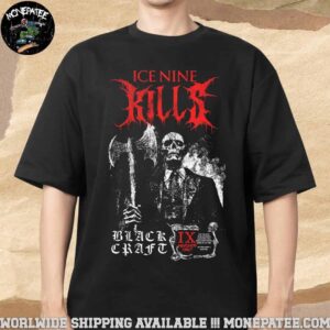 Ice Nine Kills Skeleton Corpses Merchandise 2025 T-Shirt