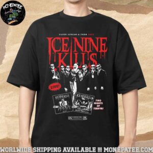 Ice Nine Kills The Silver Scream-A-Thon Spring 2025 Tour Merchandise T-Shirt