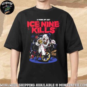 Ice Nine Kills Tricycle of Torture A Work Of Art Halloween 2025 Merchandise Unisex T-Shirt
