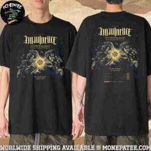 Imminence Band The Black Finale Europe 2025 Tour Dates Merchandise Unisex T-Shirt