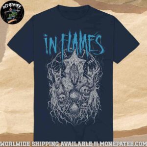 In Flames Burried Time Merchandise 2025 Unisex T-Shirt