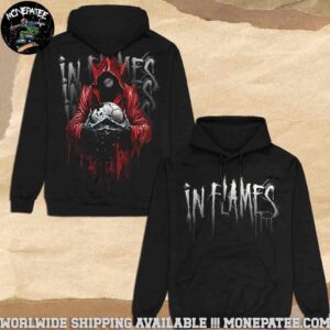 In Flames Merchandise 2025 Jester Drip Pull Over Hoodie Shirt