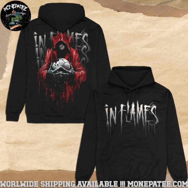In Flames Merchandise 2025 Jester Drip Pull Over Hoodie Shirt
