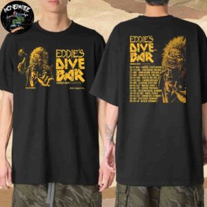 Iron Maiden Eddie’s Dive Bar Charged With Trooper Merchandise T-Shirt