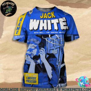 Jack White Austin TX ACL Live At Moody Theater On May 4 2025 All Over Print T-Shirt
