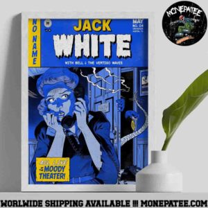 Jack White Austin TX ACL Live At Moody Theater On May 4 2025 Home Decor Poster Canvas