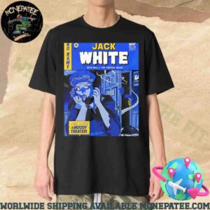 Jack White Austin TX ACL Live At Moody Theater On May 4 2025 Merchandise T-Shirt